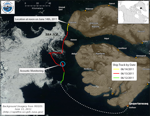 Map: Oceans North Canada Map: Oceans North Canada